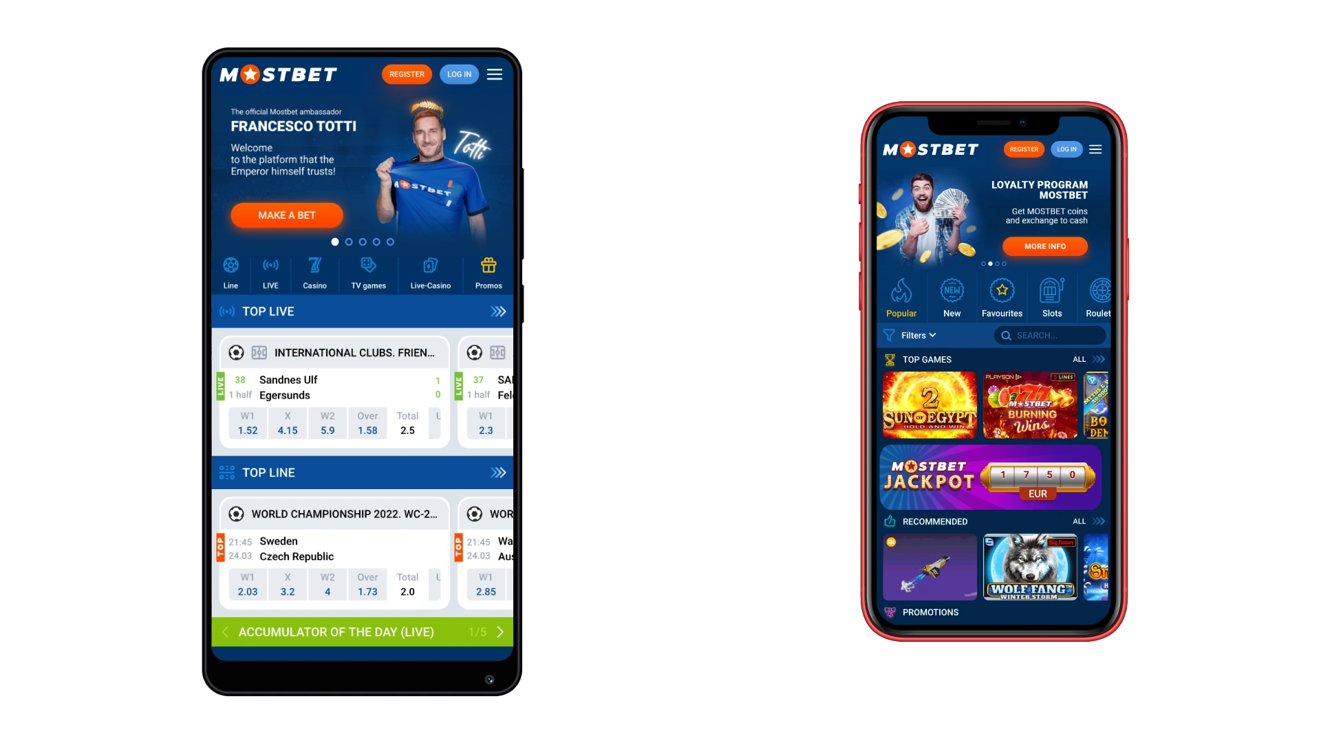 Free Mostbet mobile app for sports betting