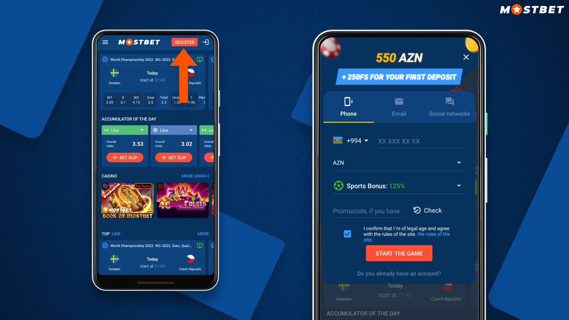 Mobil uygulamada bir mostbet hesabı oluşturmak için ayrıntılı talimatlar
