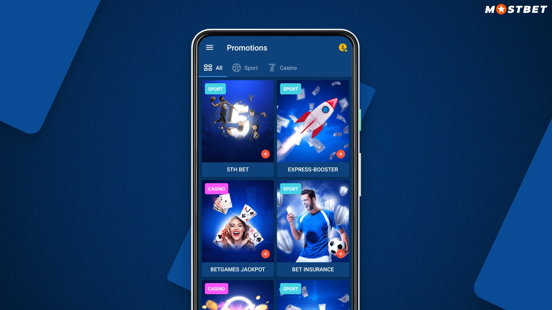 Mostbet uygulamasını yükleyen oyuncular için bonuslar